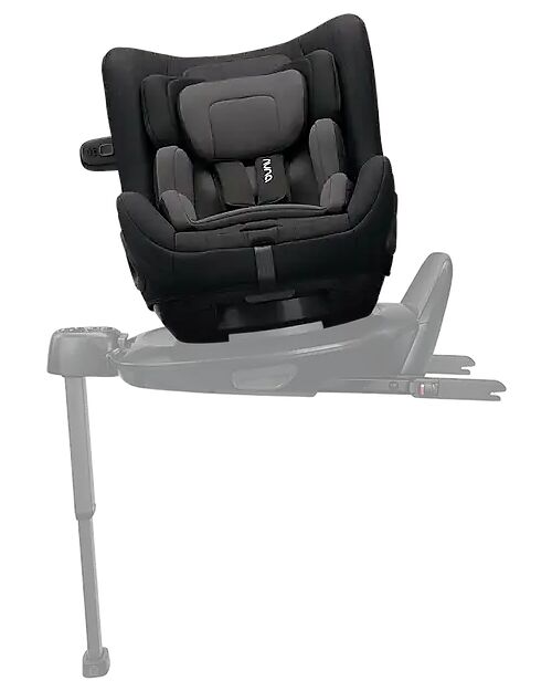 Nuna Seggiolino Auto Todl Next - Caviar - dalla Nascita a 4 Anni  Seggiolini Auto Gruppo 0+/1