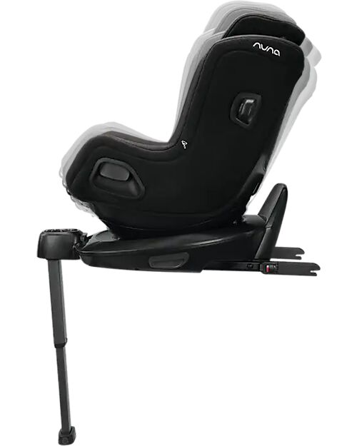 Nuna Seggiolino Auto Todl Next - Caviar - dalla Nascita a 4 Anni  Seggiolini Auto Gruppo 0+/1