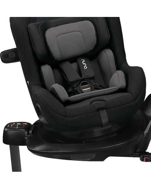 Nuna Seggiolino Auto Todl Next - Caviar - dalla Nascita a 4 Anni  Seggiolini Auto Gruppo 0+/1