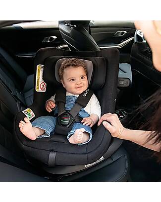 Nuna Seggiolino Auto Todl Next - Caviar - dalla Nascita a 4 Anni  Seggiolini Auto Gruppo 0+/1