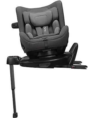 Nuna Seggiolino Auto Todl Next - Granite - 0-4 Anni - Compatibile con Base Next - per Entrambi i Sensi di Marcia Seggiolini Auto Gruppo 1/2/3