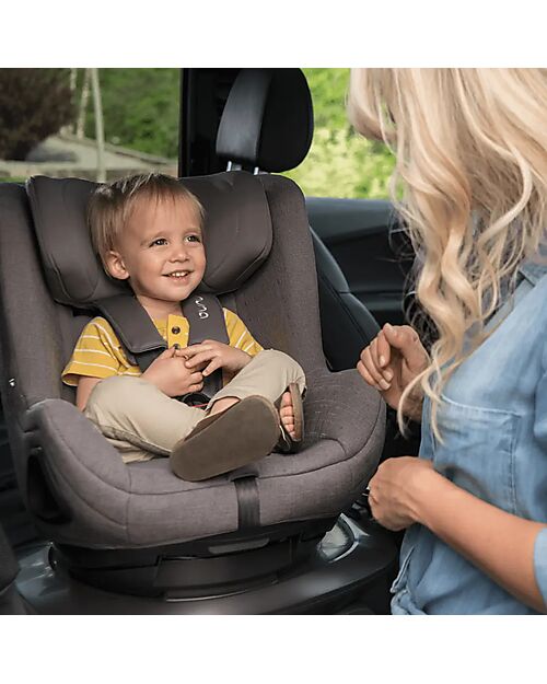 Nuna Seggiolino Auto Todl Next - Granite - dalla Nascita a 4 Anni
 Seggiolini Auto Gruppo 1/2/3