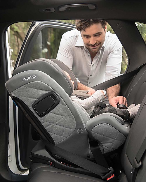 Nuna Seggiolino Auto Tres Lx - Granite - dalla Nascita a 12 anni - Certificato R129 Seggiolini Auto Gruppo 1/2/3