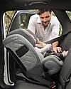 Nuna Seggiolino Auto Tres Lx - Granite - dalla Nascita a 12 anni - Certificato R129 Seggiolini Auto Gruppo 1/2/3
