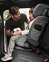 Nuna Seggiolino Auto Tres Lx - Granite - dalla Nascita a 12 anni - Certificato R129 Seggiolini Auto Gruppo 1/2/3
