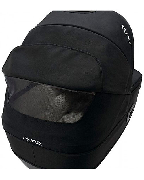 Nuna Trio Passeggino + Navicella Mixx Next Birch + Seggiolino Auto Pipa Next i-Size - Caviar - Adattatore in Omaggio Passeggini Trio e Duo