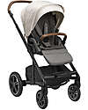 Nuna Trio Passeggino + Navicella Mixx Next Birch + Seggiolino Auto Pipa Next i-Size - Granite - Adattatore in Omaggio Passeggini Trio e Duo