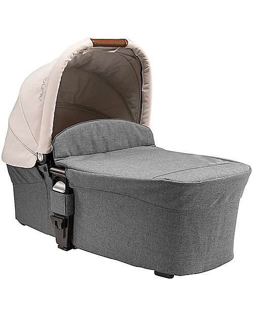 Nuna Trio Passeggino + Navicella Mixx Next Birch + Seggiolino Auto Pipa Next i-Size - Granite - Adattatore in Omaggio Passeggini Trio e Duo