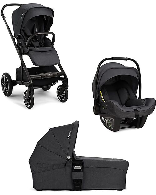 Nuna Trio Passeggino + Navicella Mixx Next + Seggiolino Auto Pipa Next i-Size  Ocean Passeggini Trio e Duo