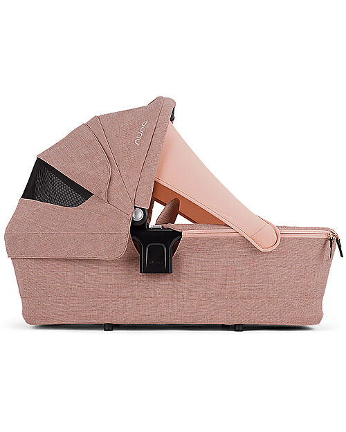 Nuna Trio Passeggino + Navicella Triv Next - Rose + Seggiolino Auto Pipa Next i-Size - Caviar Passeggini Trio e Duo