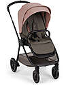 Nuna Trio Passeggino + Navicella Triv Next - Rose + Seggiolino Auto Pipa Next i-Size - Caviar Passeggini Trio e Duo