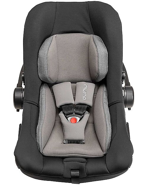 Nuna Trio Passeggino + Navicella Triv Next - Rose + Seggiolino Auto Pipa Next i-Size - Caviar Passeggini Trio e Duo