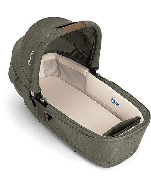 Nuna  Trio Passeggino Triv Next + Navicella Lytl - Pine + Seggiolino Auto Pipa Next i-Size - Caviar + Chocolate Passeggini Trio e Duo