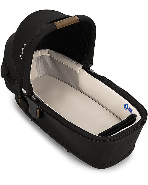 Nuna Trio Passeggino Triv Next + Seggiolino Arra Next - Lagoon + Navicella Lytl - Caviar Passeggini Trio e Duo