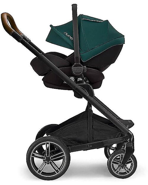 Nuna Trio Passeggino Triv Next + Seggiolino Arra Next - Lagoon + Navicella Lytl - Caviar Passeggini Trio e Duo