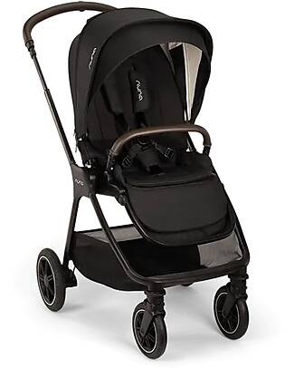 Nuna Trio Passeggino Triv Next + Seggiolino Auto Pipa Next i-Size + Navicella Lyt - Caviar Passeggini Trio e Duo