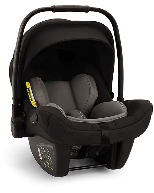 Nuna  Trio Passeggino Triv Next + Seggiolino Auto Pipa Next i-Size + Navicella Lyt - Caviar  Passeggini Trio e Duo