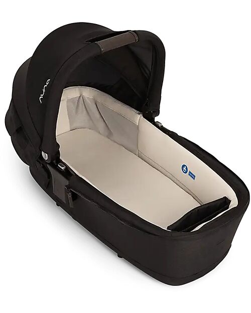 Nuna  Trio Passeggino Triv Next + Seggiolino Auto Pipa Next i-Size + Navicella Lyt - Caviar  Passeggini Trio e Duo