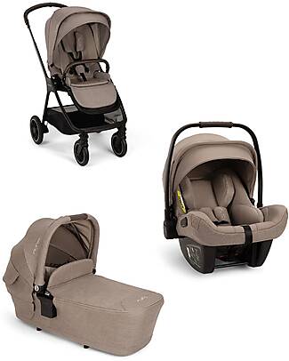 Nuna Trio Passeggino Triv Next + Seggiolino Auto Pipa Next i-Size + Navicella Lytl - Cedar Passeggini Trio e Duo