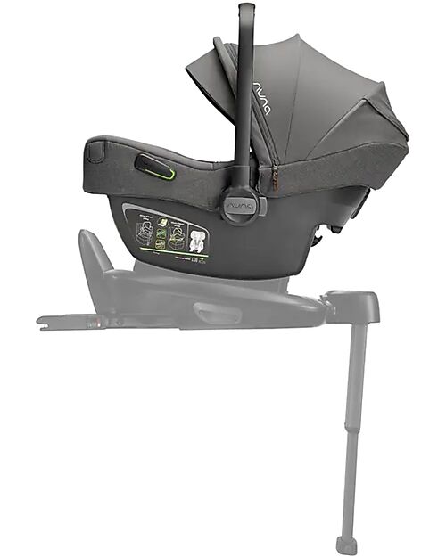 Nuna  Trio Passeggino Triv Next + Seggiolino Auto Pipa Next i-Size + Navicella Lytl - Granite  Passeggini Trio e Duo