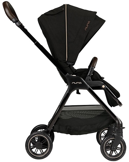 Nuna Trio Triv Riveted con Navicella e Seggiolino Auto Pipa Next Passeggini Trio e Duo