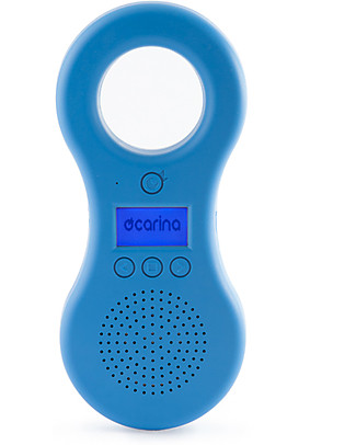 Ocarina Ocarina Lettore MP3 8GB per Bambini - Azzurro - 43 contenuti omaggio! MADE IN ITALY! Lettore Mp3