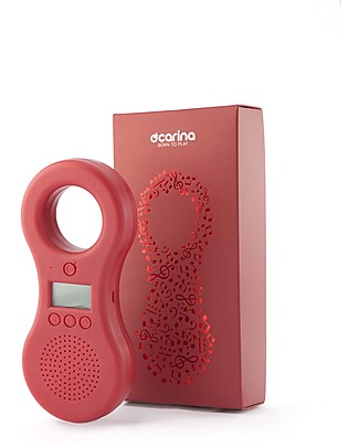 Ocarina Ocarina Lettore MP3 8GB per Bambini - Rosso - 43 contenuti omaggio! MADE IN ITALY! Lettore Mp3
