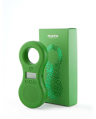 Ocarina Ocarina Lettore MP3 8GB per Bambini - Verde - 43 contenuti omaggio! MADE IN ITALY! Lettore Mp3