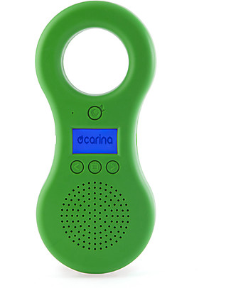 Ocarina Ocarina Mimì Edizione Limitata,Lettore MP3 8GB per Bambini - Verde - Rumori Natura! MADE IN ITALY! Lettore Mp3