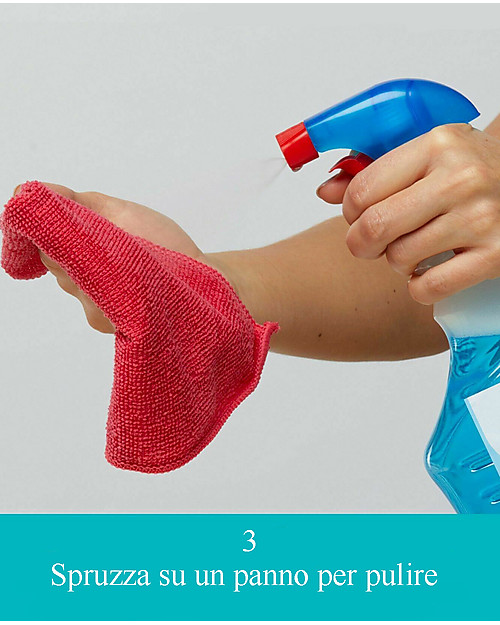 Ocean Saver Flacone Spray 750 ml - Riciclabile e Riutilizzabile Detergenti per Superfici