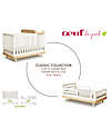 Oeuf Kit di Conversione Classic Crib - (da lettino con sbarre a lettino junior!) Lettini con Sbarre