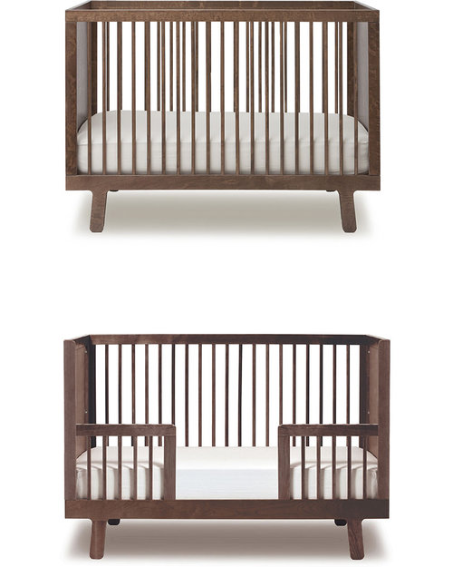 Oeuf Kit di Conversione Sparrow Crib - Laccato Grigio - (da lettino con sbarre a lettino junior!) Lettini con Sbarre
