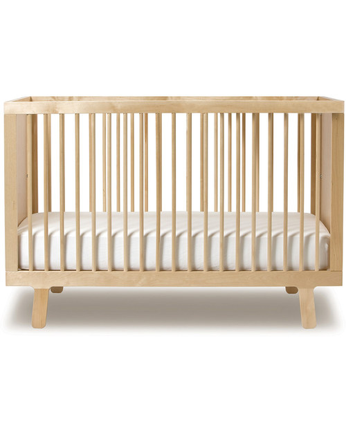Oeuf Lettino con Sbarre Sparrow Crib Trasformabile - Betulla Lettini con Sbarre
