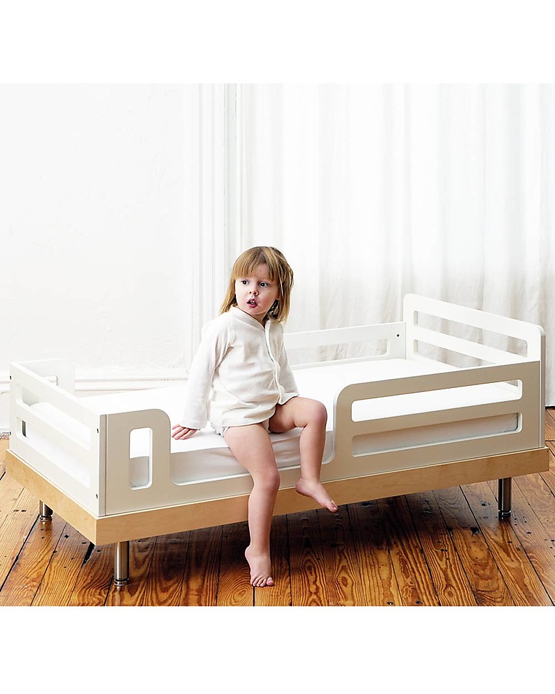 Oeuf letto junior classic trasformabile bianco e betulla unisex ...