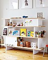Oeuf Mini Libreria (Bianco/Betulla) Librerie Montessoriane