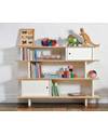 Oeuf Mini Libreria (Bianco/Betulla) Librerie Montessoriane