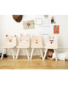 Oeuf Sedie Bimbi Play Orsetto - Set da 2 - Betulla Sedie