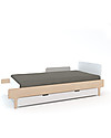 Oeuf Sponda di Sicurezza Letto Singolo River - Bianco Barriere Letto