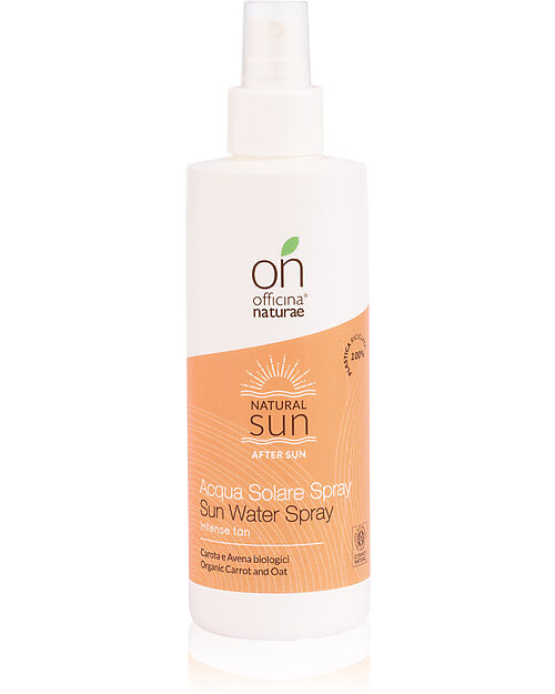 Officina Naturae Acqua Solare Spray Rinfrescante - 200 ml - Estratti di Carota e Avena Solari