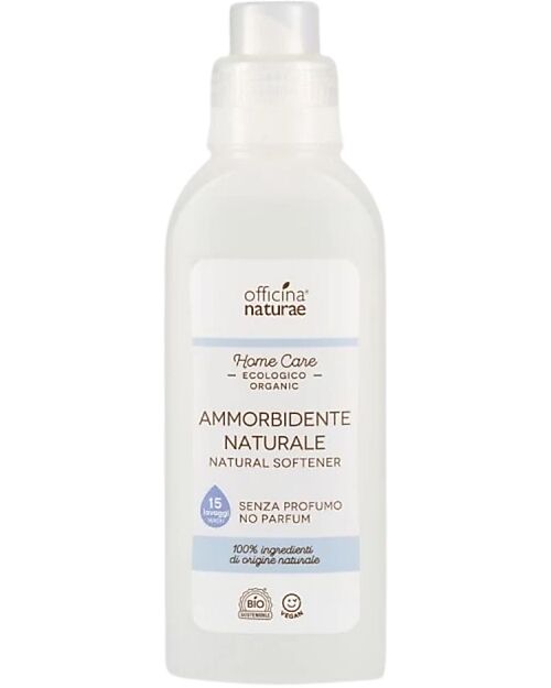 Officina Naturae Ammorbidente Naturale - Senza Profumo - 500ml Detergenti per Bucato