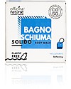 Officina Naturae Bagnoschiuma Solido Vellutante al Ribes e Uva Rossa, 64 gr - Senza plastica! Bagno Doccia Shampoo