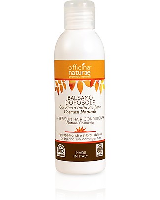 Officina Naturae Balsamo Nutriente Doposole, Per Capelli Sfibrati dal Sole - 150 ml Bagno Doccia Shampoo
