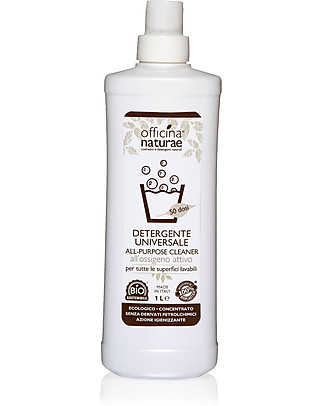 Officina Naturae Bio Detergente Universale per Tutte le Superfici Concentrato, 1lt Detergenza Casa