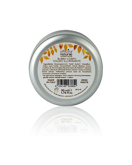 Officina Naturae Burro Corpo Illuminante - 45 ml - Plastic-free! Creme e Olii