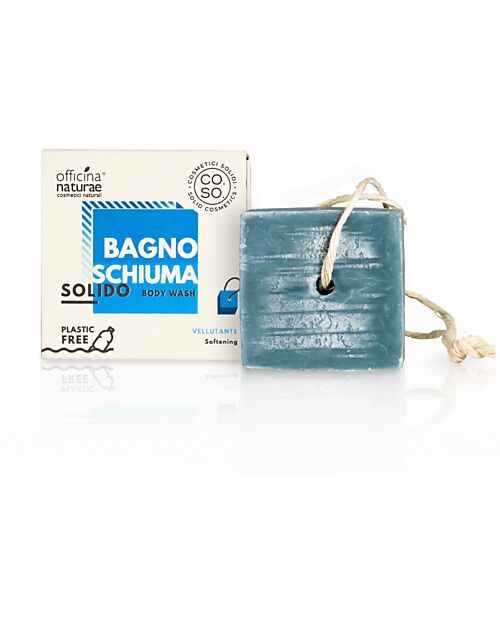 Officina Naturae Confezione Regalo CO.SO. - Cura del Corpo - Bagnoschiuma Solido/Detergente Solido Viso/Luffa Creme Viso