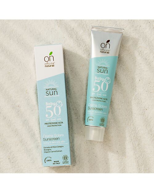 Officina Naturae Crema Solare Fluida Baby SPF 50 - 75 ml Solari