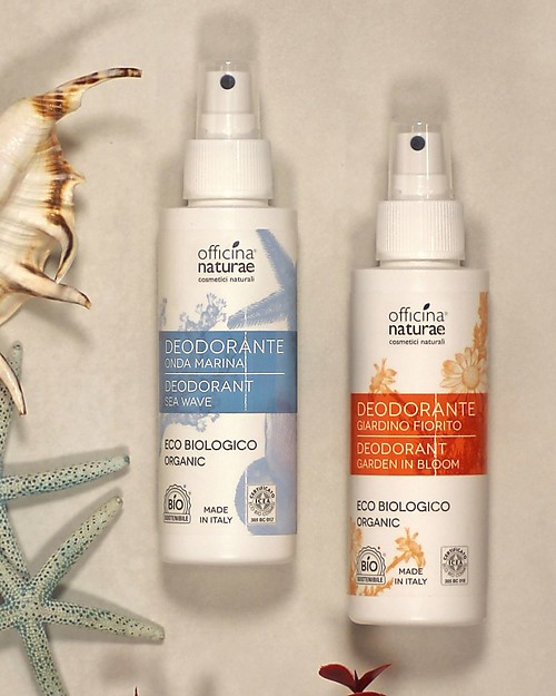 Officina Naturae Deodorante Spray Eco Biologico, Giardino Fiorito - 100 ml Deodoranti