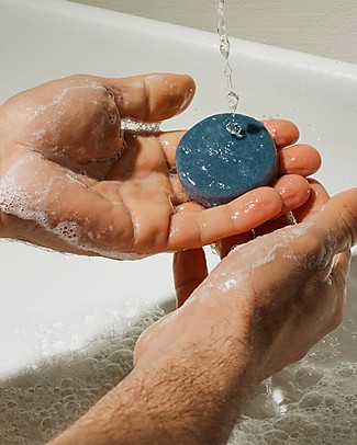 Officina Naturae Detergente Barba e Viso Solido, 40 gr - Senza Plastica! Viso