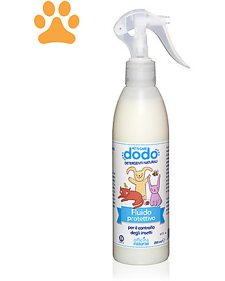 Officina Naturae Fluido Spray Protettivo No Insetti per Animali Domestici, 250 ml Animali Igiene