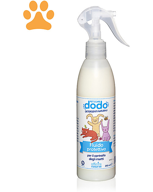 Officina Naturae Fluido Spray Protettivo No Insetti per Animali Domestici, 250 ml Animali Igiene_